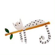 Gaira® Broszka z kotkiem 340038, Kolor biały Gaira®