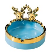 Gaira® Popielniczka Jeleń 8161, Kolor niebieski Gaira®