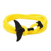 Gaira® Bransoleta Czarna płetwa 3210, Kolor żółty Gaira®