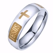 Gaira® Pierścionek Jesus 38522, Rozmiar pierścionka 67 Gaira®