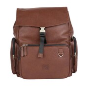 Gaira® Skórzany plecak Gaira® 58019, Kolor ciemny brąz Gaira®