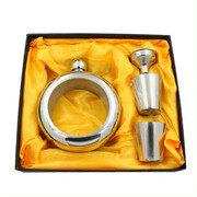 Gaira® Butelka Kieszonkowa 100ml Bransoletka 8035, Kolor srebrny Gaira®