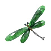 Gaira® Broszką Ważka 30192, Kolor zielony Gaira®