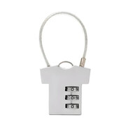 Gaira® Zamek szyfrowy Z835, Kolor srebrny Gaira®