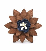 Gaira® Drewniana broszką B11-12 Gaira®