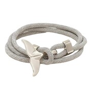 Gaira® Bransoleta Srebrną płetwą 3223, Kolor szary Gaira®