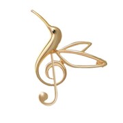 Gaira® Broszką Koliber 3482, Kolor złoty Gaira®