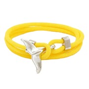 Gaira® Bransoleta Srebrną płetwą 3223, Kolor żółty Gaira®