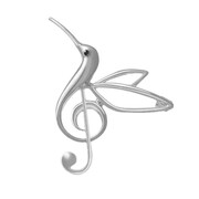 Gaira® Broszką Koliber 3482, Kolor srebrny Gaira®