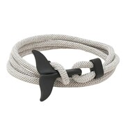 Gaira® Bransoleta Czarna płetwa 3210, Kolor szary Gaira®