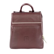 Gaira® Skórzany plecak Gaira® 58015, Kolor bordowy Gaira®