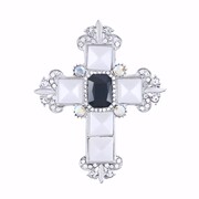 Gaira® Broszką Krzyż 3342, Kolor srebrny Gaira®