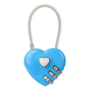 Gaira® Wiszący zamek szyfrowy Z173, Kolor niebieski Gaira®