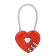 Gaira® Wiszący zamek szyfrowy Z173, Kolor czerwony Gaira®