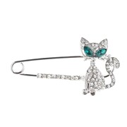 Gaira® Broszką Agrafka 340017, Kolor srebrny Gaira®