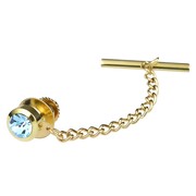 Gaira® Broszka krawatowa 340062, Kolor niebieski Gaira®