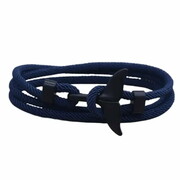 Gaira® Bransoleta Czarna płetwa 3210, Kolor ciemny niebieski Gaira®