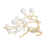 Gaira® Broszką Jeleń 31326, Kolor złoty Gaira®