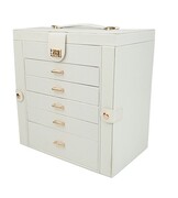 Gaira® Szkatułka na biżuterię 9033, Kolor biały Gaira®