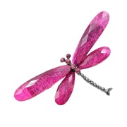 Gaira® Broszką Ważka 30192, Kolor różowy Gaira®