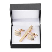 Gaira® Spinki do mankietów i do krawata 70941, Kolor złoty Gaira®