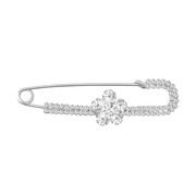 Gaira® Broszką Agrafka 30010, Kolor srebrny Gaira®