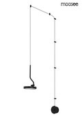 MOOSEE lampa ścienna FLAT czarna 5900168828773