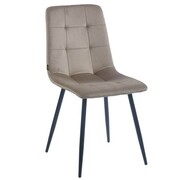 Krzesło tapicerowane DC-6402 / cappucino #9 welur