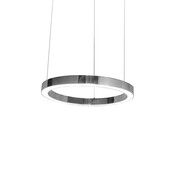 Lampa wisząca RING 40 srebrna - LED, stal polerowana 5900000052571