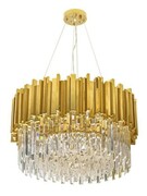 Lampa wisząca IMPERIAL GOLD 60 - stal, kryształ 5900000052618