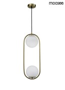 MOOSEE lampa wisząca AURELIA TWIN złota 5900168827509