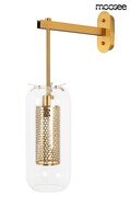 MOOSEE lampa ścienna LAMPION złota 5900168824676