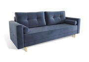 Sofa skandynawska z funkcją spania DEUS / 230x88 / kolory do wyboru