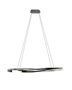 MOOSEE lampa wisząca ANILLO 120 czarna 5900168835191