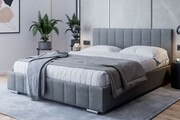 Łóżko tapicerowane z pojemnikiem ALICANTE | 120x200 | Kolor do wyboru