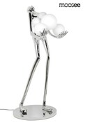 MOOSEE lampa podłogowa HUMAN SILVER PREMIUM 5900168834835