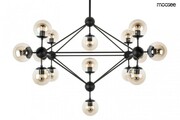 MOOSEE lampa wisząca ASTRIFERO 15 czarna / bursztynowa 5900168825949