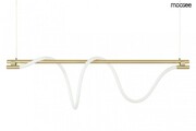 MOOSEE lampa wisząca SERPIENTE złota 5900168825956