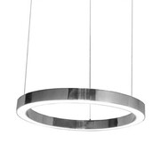 Lampa wisząca RING 100 srebrna - LED, stal polerowana 5900000052564
