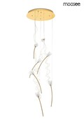 MOOSEE lampa wisząca TULIPPE 7 DISC złota 5900168829725