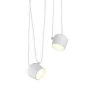 Lampa wisząca EYE 2 biała - LED, aluminium 5900168817944