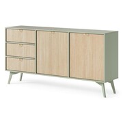 Komoda FOREST KSZ158 eukaliptus / jodełka scandi