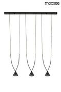 MOOSEE lampa wisząca ATLAS 3 czarna 5900168827097