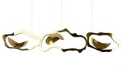 MOOSEE lampa wisząca CHAIN złota 5900168835337