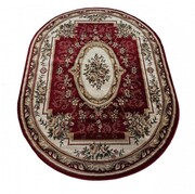 Dywan owalny Exclusive 04 N bordowy