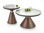 GENESIS ława biały marmur / orzechowy / złoty (2p=1szt) 2010001196051