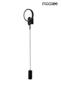 MOOSEE lampa ścienna COMO czarna 5900168827998
