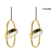 MOOSEE zestaw 2 lamp wiszących SPINNER 19 złoty 5900168839267