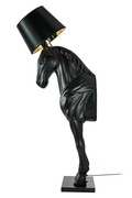 MOOSEE lampa podłogowa KOŃ HORSE STAND M czarna - włókno szklane 5900000050461