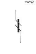 MOOSEE lampa ścienna MAISON 60 czarna 5900168830936